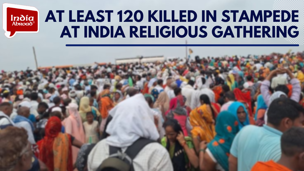 At least 120 killed in stampede at India religious gathering